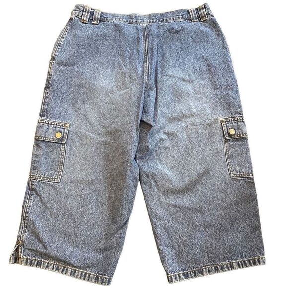 Riveted by Lee size 14 M long shorts pockets - Picture 2 of 8